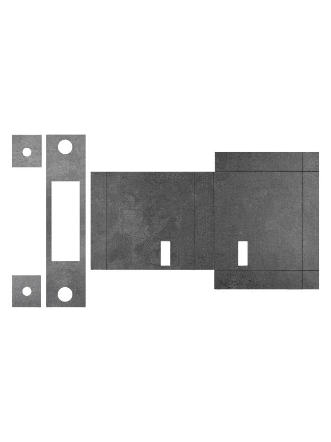 Atlantic Deadlock - 3LK Intumescent Lock Kit FD60 2mm