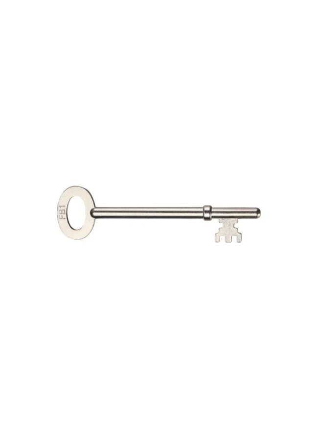 Zoo Hardware Mortice London Fire Brigade Lock (Key Profile 01) - Nickel