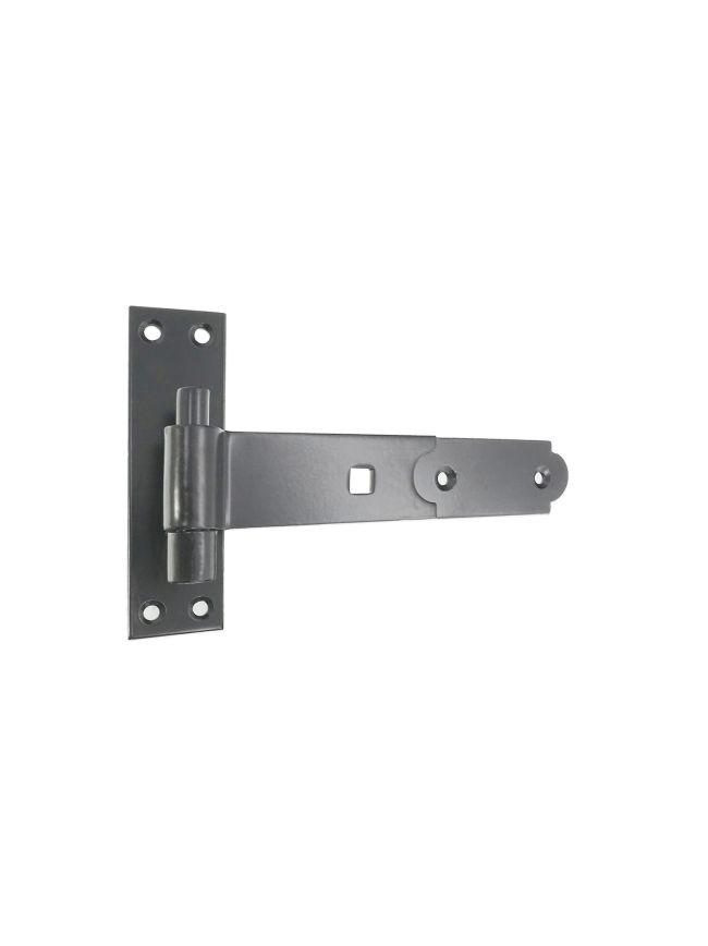 Hook and Band Hinge - Straight 8" - 200mm Black