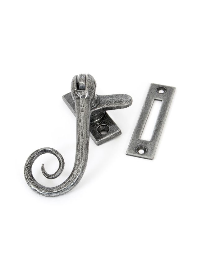 Pewter Monkeytail Fastener