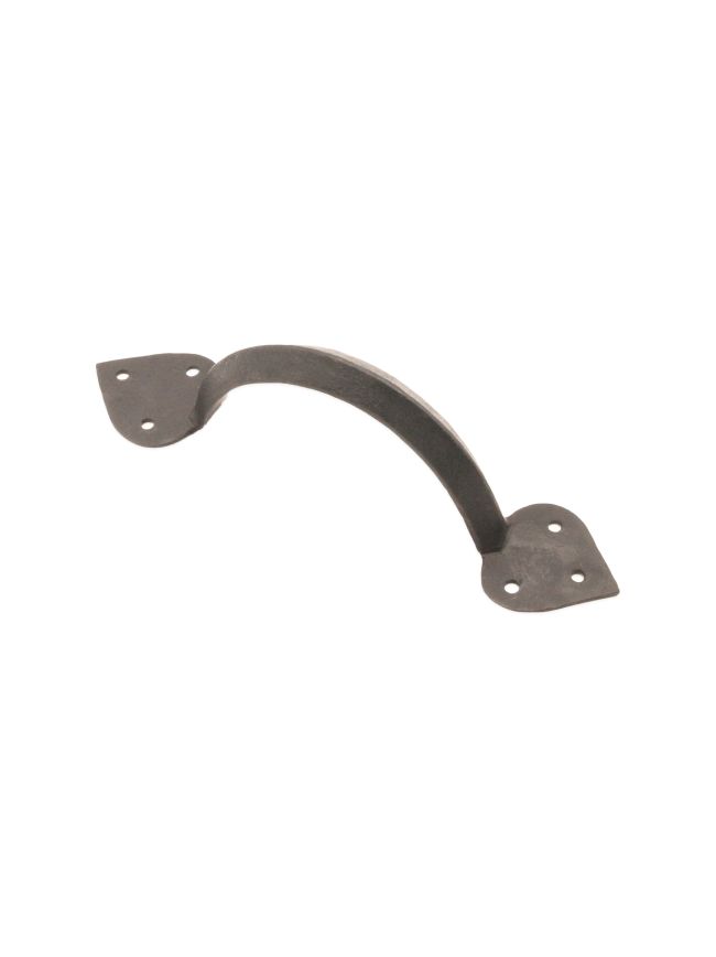 Iron Door Handle Arrow End 8" - 200mm Beeswax