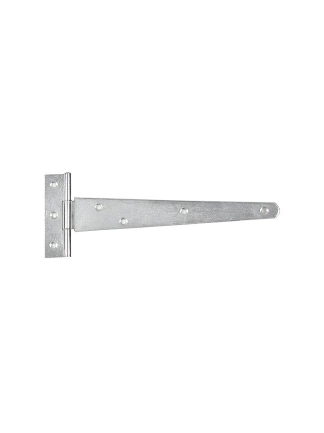 Iron Tee Hinge  - Standard 8" - 200mm Zinc