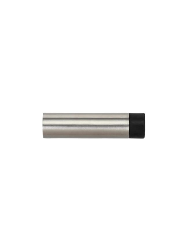 Zoo Hardware Door stop - cylinder - 70mm projection - 30mm dia - Satin Stainless