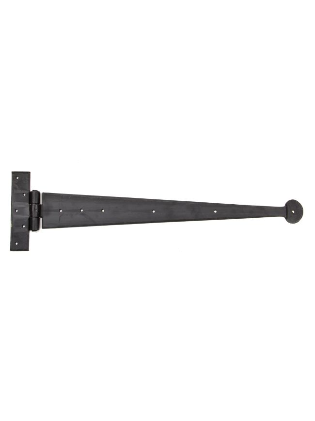 External Beeswax 22" Penny End T Hinge (pair)