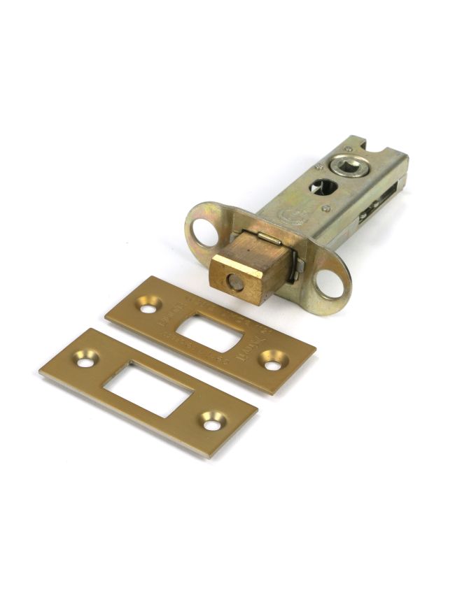 Satin Brass 3" Heavy Duty Tubular Deadbolt