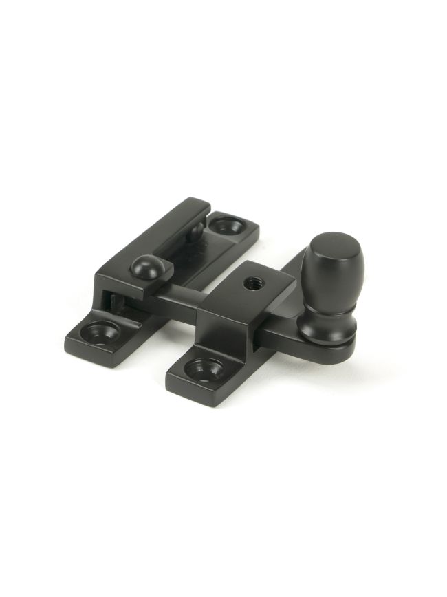 Aged Bronze Mushroom Quadrant Fastener - Narrow