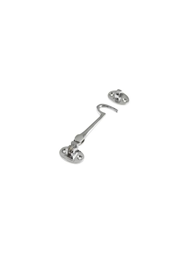Zoo Hardware Cabin Hook (Lightweight) 4" - Chrome
