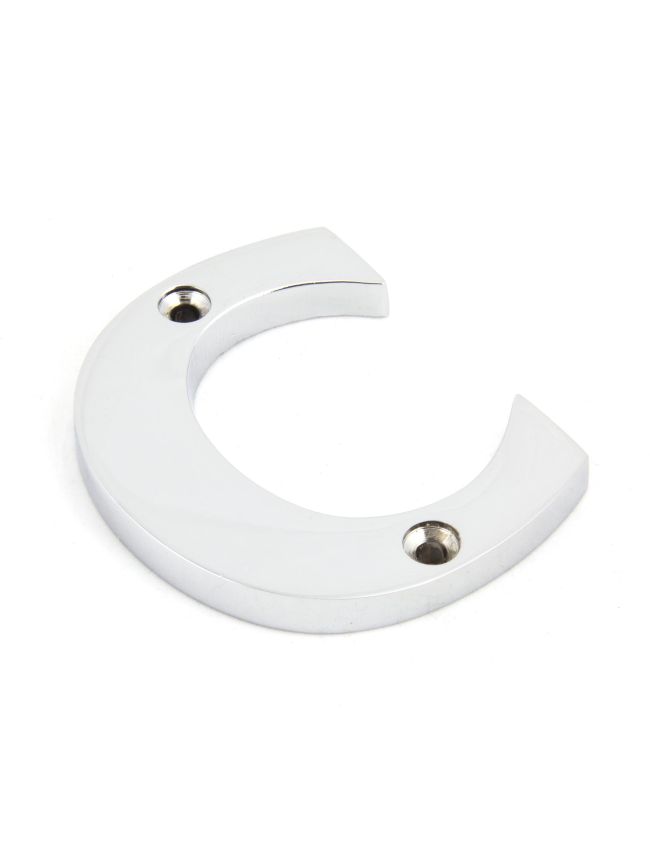 Polished Chrome Letter C