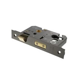 Atlantic Euro Sashlock [CE] 2.5" - Black Nickel