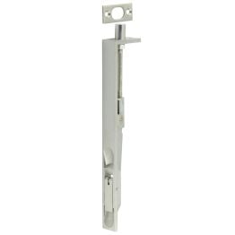Stainless Steel Lever Action Flushbolts Square Forend 203x20mm Satin Stainless Steel - By Frelan Hardware - JSS51
