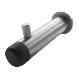 Buffered Hat & Coat Hook 75mm Satin Stainless Steel - By Frelan Hardware - JSS669