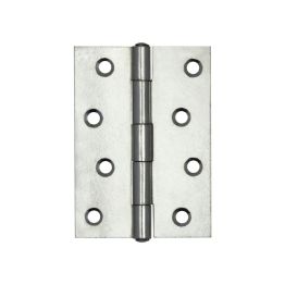 Steel Plain Bearing Butt Hinges 102x76x2mm Zinc Plate - By Frelan Hardware - J1838-FZP
