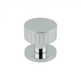 Cog Polished Chrome Mortice Knob - By Frelan Hardware - JV803PC