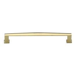 Heritage Brass Cabinet Pull Vintage Design 203mm CTC Polished Brass Finish