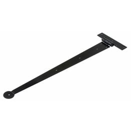 Penny End Hinge (18") - Flat Black