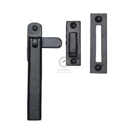 Black Iron Rustic Weather Stripped Casement Window Fastener