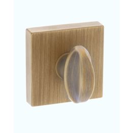 Forme WC Turn and Release on Minimal Square Rose - Yester Bronze