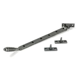 Pewter 12" Reeded Stay