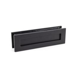 Matt Black Traditional Letterbox