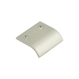 Burlington 50mm Satin Nickel Curved Edged Pull - By Frelan Hardware - BUR920SN