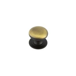 Jedo Traditional Cupboard Knobs 42mm Antique Brass - By Frelan Hardware - JV47DAB