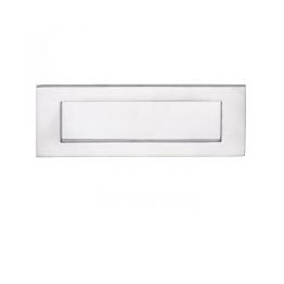 Plain Letter Plate - Satin Chrome