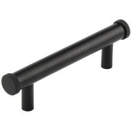 Hoxton Wenlock Cabinet Handles 96mm Ctrs Matt Black - By Frelan Hardware - HOX150MB