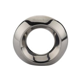 Heritage Brass Cabinet Knob Ring Design 40mm Polished Nickel finish