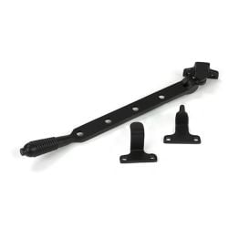 Aged Bronze 10" Reeded Stay (Steel Window)