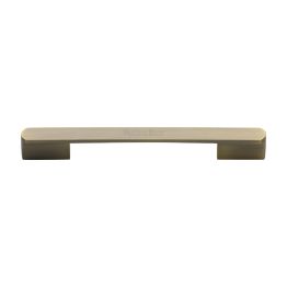 Heritage Brass Cabinet Pull Bridge Design 192&224mm CTC Antique Brass Finish