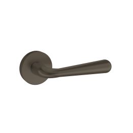 Tupai Rapido CurvaLine Adra Lever Door Handle on Round Rose - Titanium