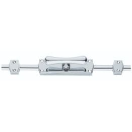 Espagnolette Bolt Tee Knob Set - Polished Chrome