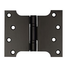 102x127x3mm Matt Black Parliament Ball Bearing Hinge - By Frelan Hardware - J9459MB