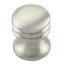 Ringed Knob  - Satin Nickel