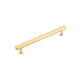 Burlington Belgrave Stepped Cabinet Handles 224mm Satin Brass - By Frelan Hardware - BUR512SB