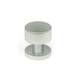 Satin Chrome Kelso Cabinet Knob - 25mm (Plain)