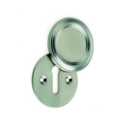 Jedo Parisian Covered Escutcheon 42mm Satin Nickel - By Frelan Hardware - JV605SN