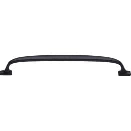 Heritage Brass Cabinet Pull Durham Design 203mm CTC Matt Black Finish