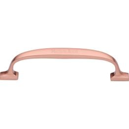 Heritage Brass Cabinet Pull Durham Design 128mm CTC Satin Rose Gold Finish