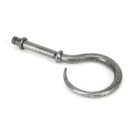 Pewter Hook Curtain Finial (Pair)