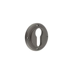 Burlington Euro Profile Escutcheons No Rose Dark Bronze - By Frelan Hardware - BUR61DB