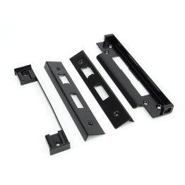 Black ½" Euro Sash Lock Rebate Kit