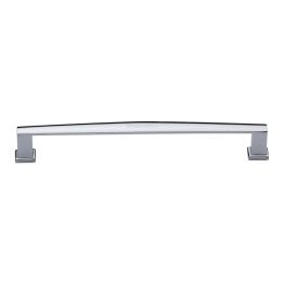 Heritage Brass Cabinet Pull Vintage Design 203mm CTC Polished Chrome Finish