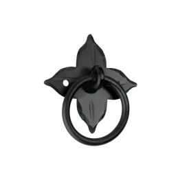 Floret Ring Drop Pull Matt Black