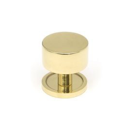 Polished Brass Kelso Cabinet Knob - 32mm (Plain)