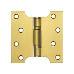 Parliament Ball Bearing Hinge 102x102x3mm Satin Brass - By Frelan Hardware - J9449SB