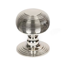 Polished Nickel Beehive Centre Door Knob