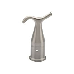 Heritage Brass Pole Hook Satin Nickel Finish