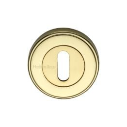 Heritage Brass Key Escutcheon Polished Brass finish