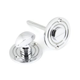 Polished Chrome Round Bathroom Thumbturn
